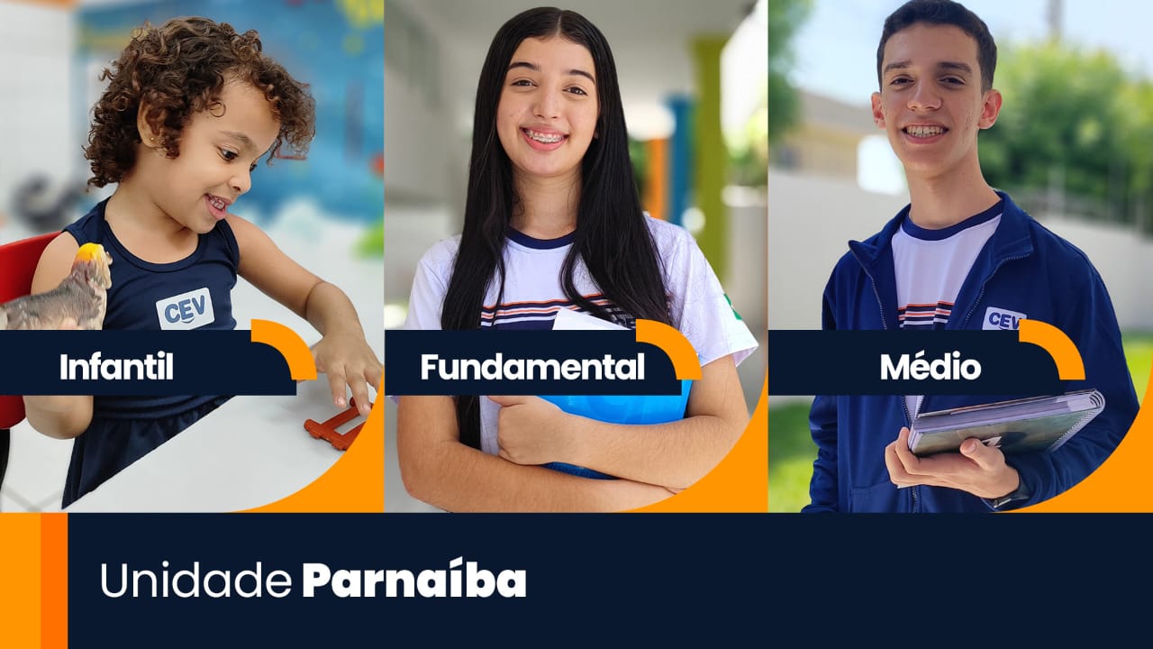 CONFIRA AS DATAS E HORÁRIOS DA 2ª VIVENCIA UNIDADE PARNAIBA